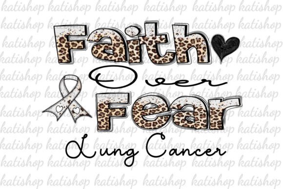 Embroidery Review: Faith over Fear Lung Cancer Sublimation