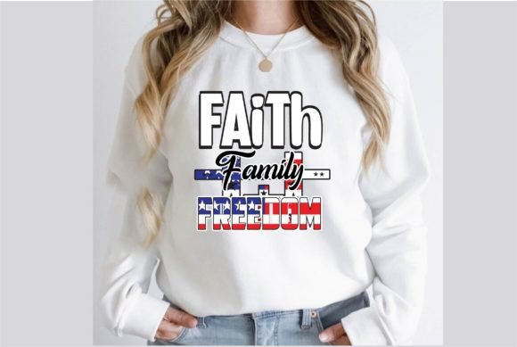 Faith Family Freedom Sublimation T-Shirt Review for Real Projects