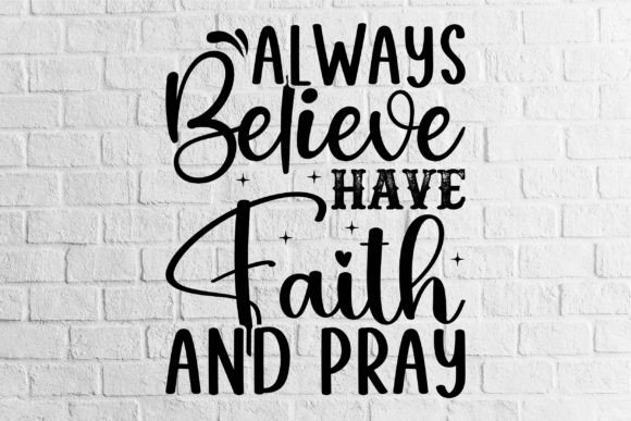 Faith Have Faith and Pray Embroidery Design Review