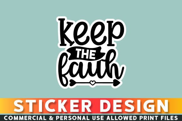 Keep the Faith Sticker Design Review for Real Projects
