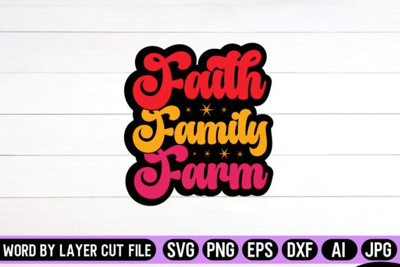 Review of Faith Family Farm Retro Design for Embroidery Projects