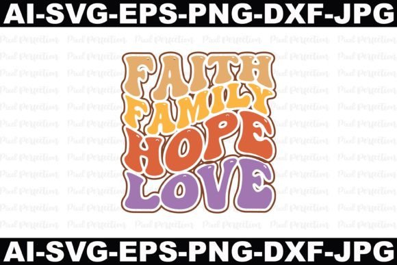 Review of Faith Family Hope Love Embroidery Design