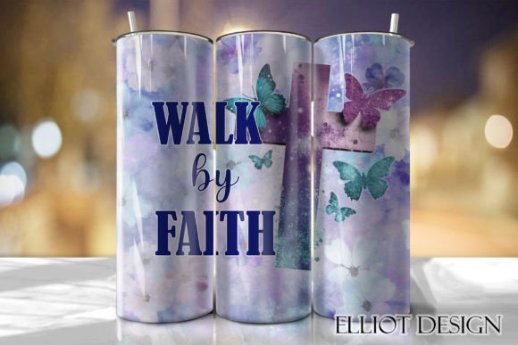 Walk by Faith Tumbler Wrap PNG Review: A Designer’s Perspective